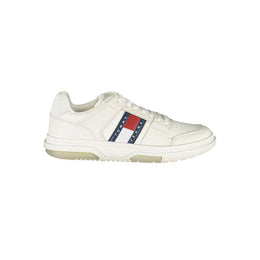 Tommy Hilfiger White Leather Men Sneaker