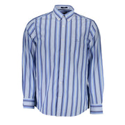 Gant Blue Cotton Men Shirt