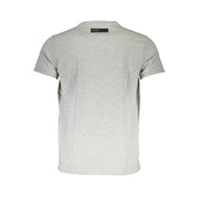 Plein Sport Gray Cotton T-Shirt