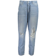 Calvin Klein Blue Cotton Jeans Denim