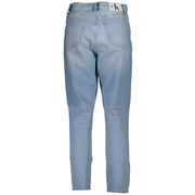 Calvin Klein Blue Cotton Jeans Denim
