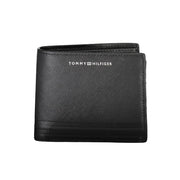 Tommy Hilfiger Black Leather Men Wallet
