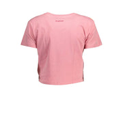 Desigual Pink Cotton Women Top
