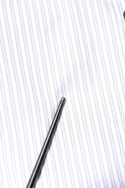 Dolce & Gabbana White Striped Cotton MARTINI Men Dress Shirt