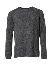 Dolce & Gabbana Gray Wool Knitted Round Neck Pullover Sweater