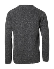 Dolce & Gabbana Gray Wool Knitted Round Neck Pullover Sweater