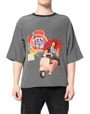 Dolce & Gabbana Black Graphic Print Short Sleeve T-shirt