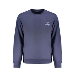 Wrangler Blue Cotton Sweatshirt