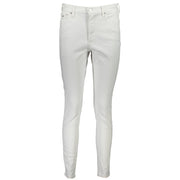 Tommy Hilfiger White Cotton Jeans Denim