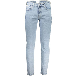 Calvin Klein Blue Cotton Jeans Denim
