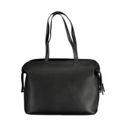Mario Valentino Black Polyethylene Handbag