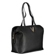 Mario Valentino Black Polyethylene Handbag