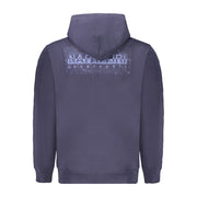 Napapijri Blue Cotton Men Sweater