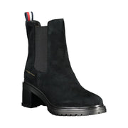 Tommy Hilfiger Black Polyester Ankle