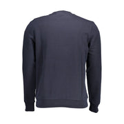 Napapijri Blue Cotton Men Sweater