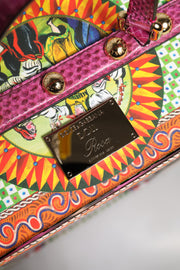 Dolce & Gabbana Black Dress Ceramic Porcelain Fashion Leather Sicily Dolls