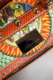 Dolce & Gabbana Black Dress Ceramic Porcelain Fashion Leather Sicily Dolls