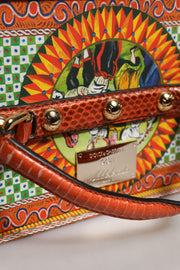 Dolce & Gabbana Black Dress Ceramic Porcelain Fashion Leather Sicily Dolls