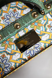 Dolce & Gabbana Black Dress Ceramic Porcelain Fashion Leather Sicily Dolls