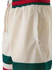 Gucci Cream polyester  Logo Shorts