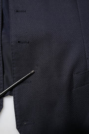 Dolce & Gabbana Black Wool Waistcoat Dress Formal Vest