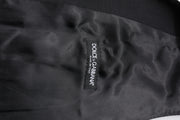 Dolce & Gabbana Black Wool Waistcoat Dress Formal Vest