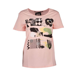 Silvian Heach Pink Cotton T-Shirt
