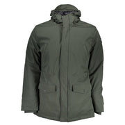 U.S. POLO ASSN. Green Polyester Men Jacket