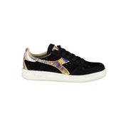 Diadora Black Fabric Sneaker