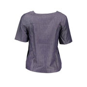 Gant Blue Cotton Women T-Shirt