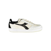 Diadora White Fabric Sneaker