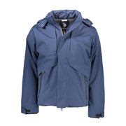 U.S. POLO ASSN. Blue Polyester Jackets & Coat