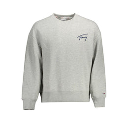 Tommy Hilfiger Gray Cotton Men Sweater