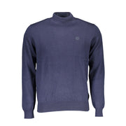 North Sails Blue Cotton Men Sweater