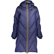 K-WAY Blue Polyamide Jackets & Coat
