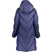 K-WAY Blue Polyamide Jackets & Coat
