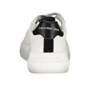 Calvin Klein White Polyester Sneaker