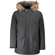 Woolrich Gray Cotton Jackets & Coat