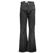 Calvin Klein Black Cotton Jeans Denim