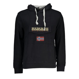 Napapijri Black Cotton Sweatshirt