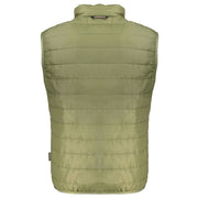 Napapijri Green Polyester Men's Sleeveless Jacket