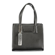 Mario Valentino Black Polyethylene Handbag