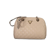 Guess Jeans Beige Polyethylene Handbag