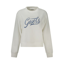Guess Jeans White Cotton Women Sweater