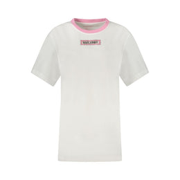 Guess Jeans White Cotton Women T-Shirt