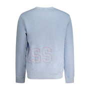 Guess Jeans Blue Cotton Men Sweater