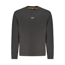 Hugo Boss Black Cotton Sweatshirt