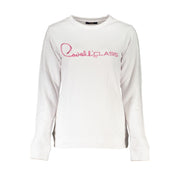 Cavalli Class White Cotton Women Sweater