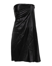 Dolce & Gabbana Black Strapless Sheath A-line Mini Dress