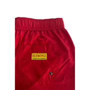 Iceberg Red Polyester Swimwear